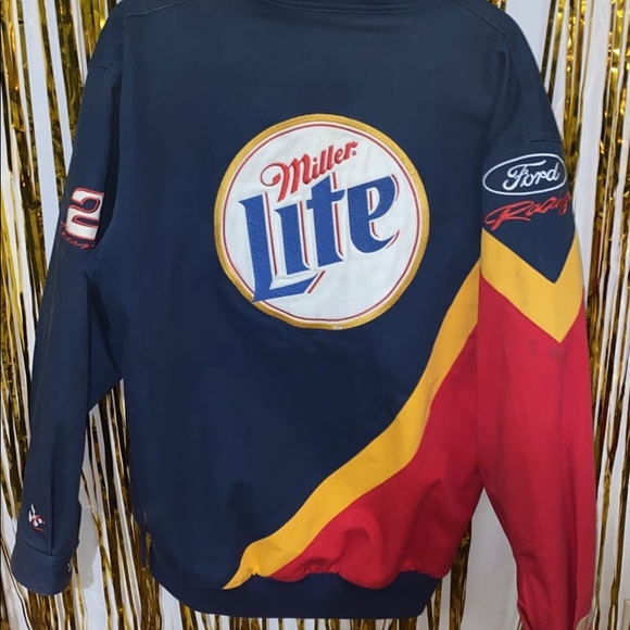 Millers Light Rusty Wallace nascar racing jacket - Picture 3 of 5
